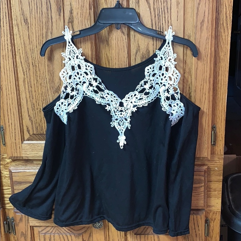 Cold shoulder shirt